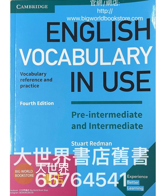 Cambridge English Vocabulary in Use Pre-intermediate and intermediate (with Answers)(Fourth Edition)(2017)