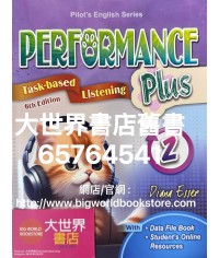 Performance Plus Task-based Listening Level 2 (with Data File Books & Student's Online Resources)(2024 6th Edition)