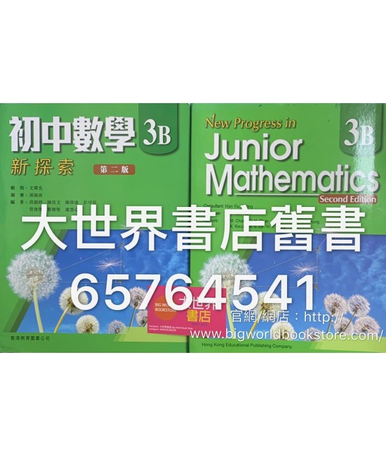 初中數學新探索中三下(第二版)2013